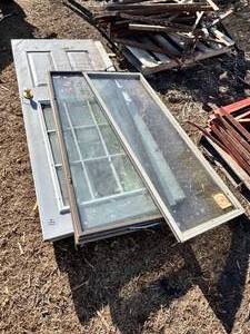 lot 41 image: Assorted Windows and Doors Lot