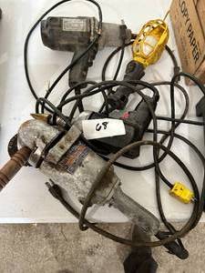 lot 68 image: Lot of Electric Power Tools - Tested & Works