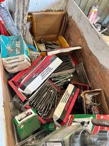 lot 93 image: Big Box Lot of Concrete Anchors and Misc. Supplies