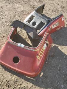 lot 81 image: Lot of Two Stinger Snowmobile Hood Covers
