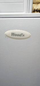lot 4 image: Woods 7 Cubic Foot Household  Freezer