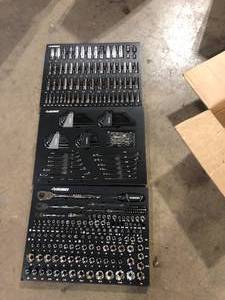 lot 5 image: Husky Mechanics Tool Set in EVA Trays (290-Piece)  Customer Returns See Pictures