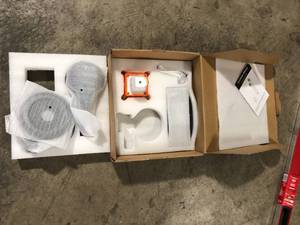 lot 28 image: ELLO&ALLO Single-Handle 24-Spray Shower Faucet & Handheld Shower Combo Set with 5 in. Shower Head in Matte Black (Valve Included)  Customer Returns See Pictures