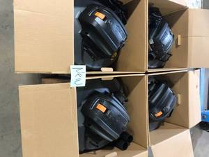 lot 10 image: Lot of 4 RIDGID 16 Gallon 5.0 Peak HP NXT WetDry Shop Vacuum with Filter, Locking Hose and Accessories   Customer Returns See Pictures