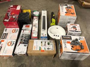 lot 30 image: Lot of Power Tools. Hardware and Misc Items Various Models and Conditions  Customer Returns See Pictures