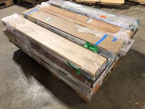 lot 36 image: Pallet of Mixed Assorted Flooring Various Models and Conditions   Customer Returns See Pictures