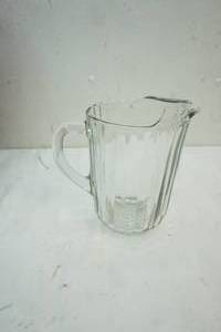 lot 218 image: Glass pitcher