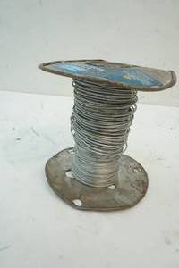 lot 19 image: Used Galvanized Electrical Fence Wire 14 Guage 14 mile