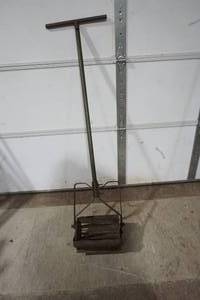 lot 103 image: Antique Grass Cutter