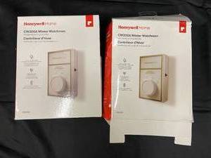 lot 18 image: NEW - Temperature Thermostat 2-Pack (1 damaged package)