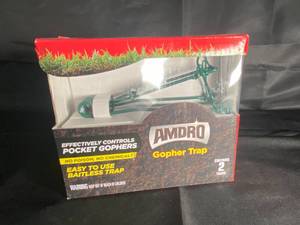lot 35 image: NEW - AMDRO Gopher Trap