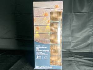 lot 36 image: NEW - LED String Lights 15 Feet 10 Bulbs