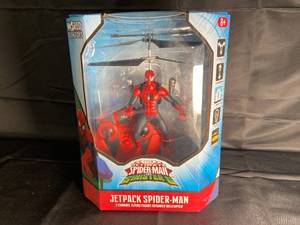 lot 37 image: NEW - Jetpack Spider-Man Action Figure