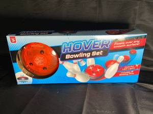 lot 55 image: NEW - Hover Bowling Set (With 6 Pins)