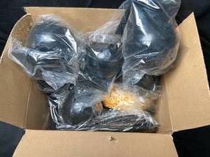lot 99 image: NEW - Graduation Party Supplies Black - 12 Pieces