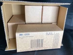 lot 109 image: NEW - 3M Box Sealing Tape Dispenser - 6-Pack