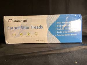 lot 153 image: NEW - Carpet Stair Treads