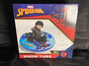 lot 48 image: NEW - Kids Snow Tube Spider-Man
