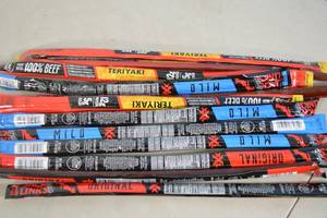 lot 16 image: 12ct Random Assorted Jack Links Beef Sticks Original, Mild, Hot, Wild Heat, Pepperoni, Teriyaki