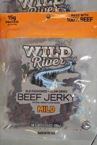 lot 35 image: 6ct Wild River Beef Jerky Mild Flavor