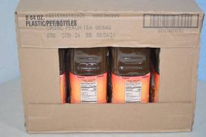 lot 49 image: Case Sweet Leaf Organic Peach Iced Tea Best By 08042021