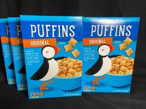 lot 44 image: Puffins Original Cereal - 6-Pack Best By 09012023
