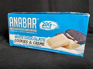 lot 76 image: Anabar White Chocolate Cookies & Cream - 12-Pack Best By 07112024