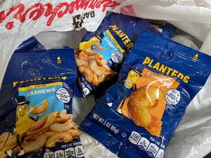 lot 165 image: Planters Assorted Cashews Variety Pack - 6-Pack