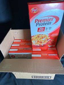 lot 290 image: Post Mixed Berry Almond Cereal - 8-Pack