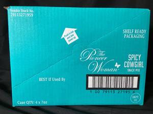 lot 250 image: Spicy Cowgirl Snack Mix - 4-Pack Best By 09022023