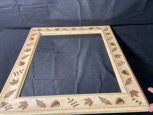 Hanging Mirror with Nature Decor
