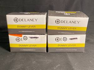 NEW - Dummy Levers Satin Nickel - 4-Pack