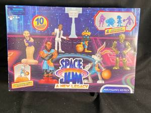 NEW - Space Jam Mini Figurines - Set of 10