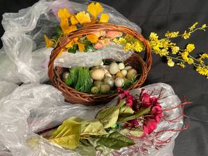 Easter Egg Basket & Floral Arrangement Variety Pack