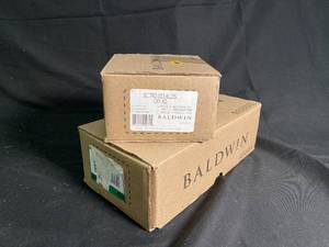 NEW - Brass Baldwin Lock Bundle - 2-Pack