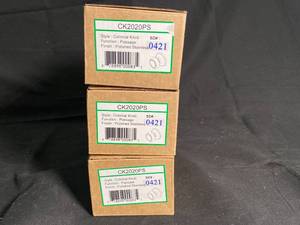 NEW - Passage Colonial Knob - 3-Pack