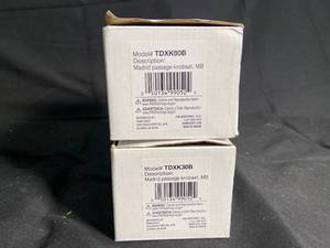 NEW - Madrid Passage Knobset - 2-Pack