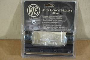 lot 67 image: RWS Air Rifle 30mm Lock Down Mount