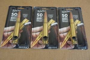 lot 82 image: Lucky Shot 50 BMG Bottle Openers