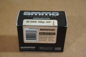 lot 87 image: 20 Ammo Inc .40 S&W 180 Gr JHP Ammo