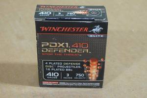 lot 112 image: 10 Winchester PDX1 .410 Bore 3 Defense Shotshells