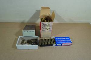 lot 162 image: Assorted Empty Handgun Casings