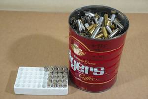 lot 163 image: About 425 Empty .380 Spl Casings - with Some .357 Mag Casings