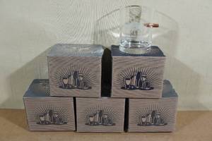 lot 171 image: 5 Rocks Glasses with Embedded Bullets - Coronavirus