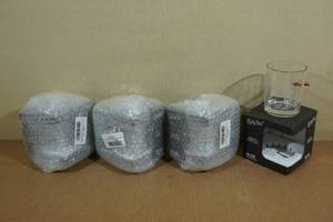 lot 176 image: 4 Rocks Glasses with Embedded Bullets - AR Rifle