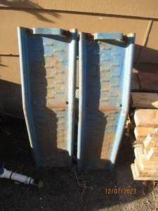 lot 67 image: Set of metal automotive ramps