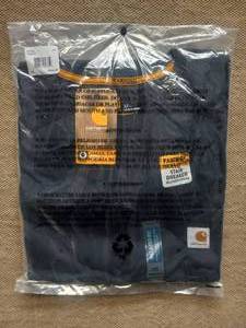 lot 7 image: NEW CARHARTT LOOSE FIT HEAVYWEIGHT SHORT SLEEVE POCKET T-SHIRT 2XL