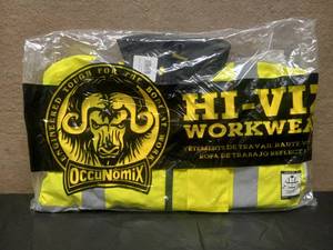 lot 9 image: NEW OCCUNOMIX HIGH VISIBILITY BOMBER JACKET SMALL