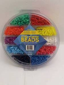 lot 72 image: NEW ALPHA NUMERIC BEADS