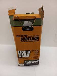 lot 74 image: LIQUID NAILS SUBFLOOR & DECK CONSTRUCTION ADHESIVE